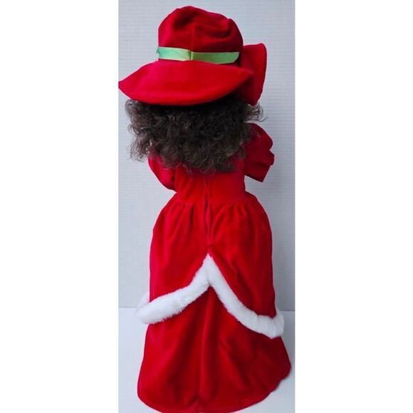 1989 vintage Santa's Favorite Folks Animated Illuminated Christmas Caroler - Picture 2 of 2